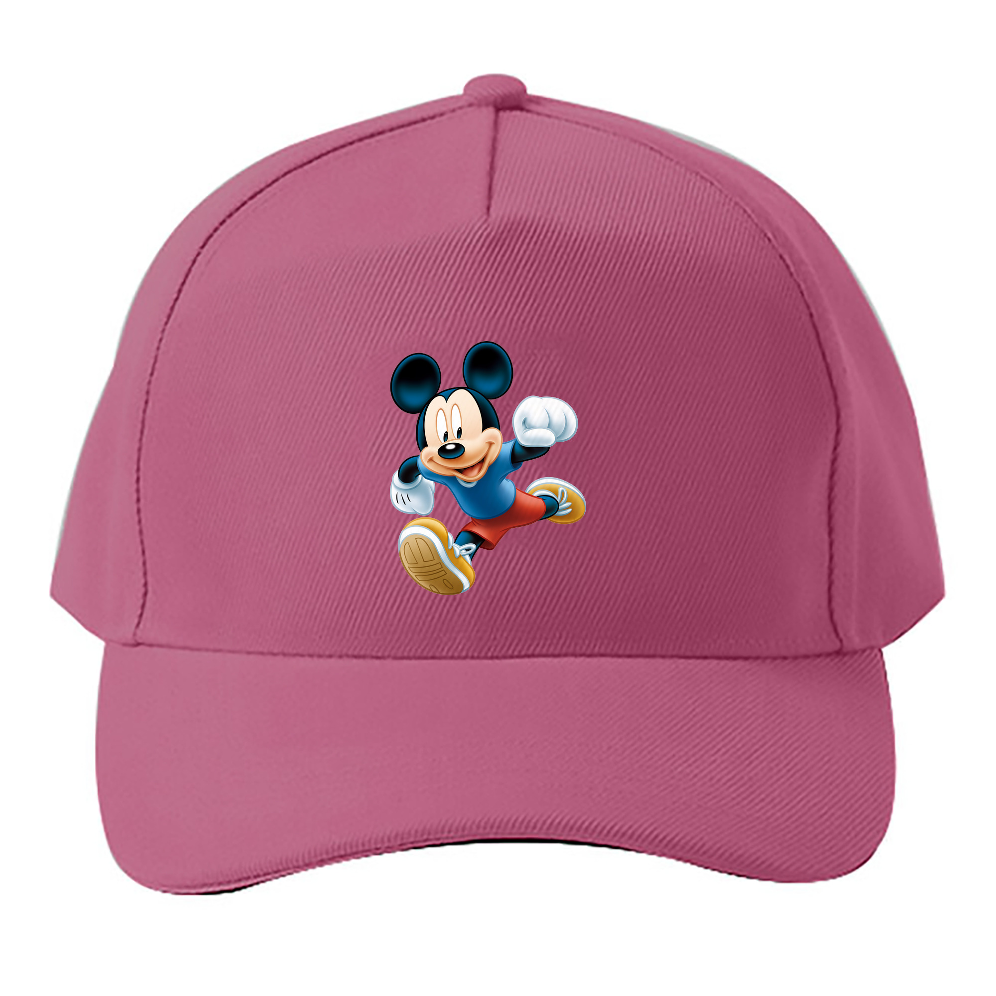 （画像用） ミッキーマウス Mickey Mouse ベースボールキャップ 綿100％ 男女兼用 帽子 スポーツ